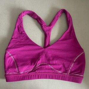 Size 6 Lulu Pink Sports Bra
